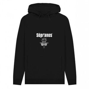 The Sopranos Unisex Adult TV Show Hoodie / Black